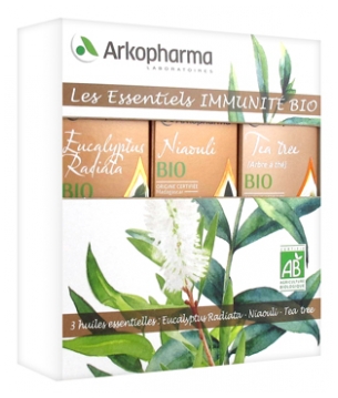 Arkopharma The Immunity Essentials Organic 3 Essential Oils