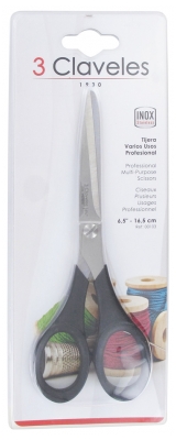 3 Claveles Tijeras Todo Uso Profesional
