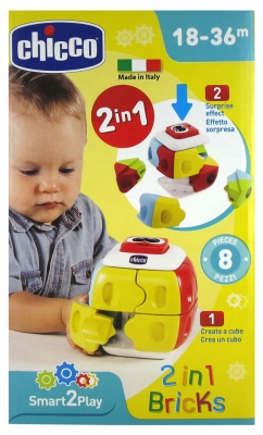 Chicco Smart2Play 2in1 Bricks 18-36 Months