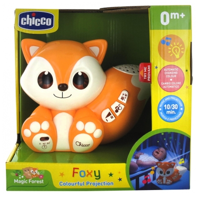 Chicco Magic Forest Foxy Proiezione Colorata 0 Mesi e Oltre