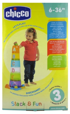 Chicco Baby Senses Stack and Fun 6-36 Months