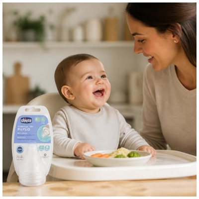 Chicco Physio 2 Teats Meal Flow 6 Maanden en Ouder