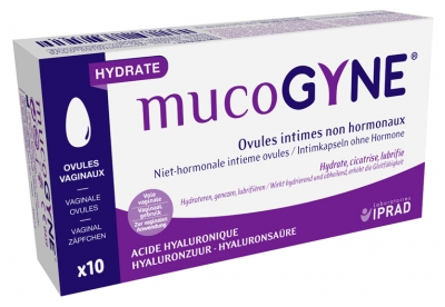 Mucogyne Intimate Non-Hormonal Ovules 10 Ovules
