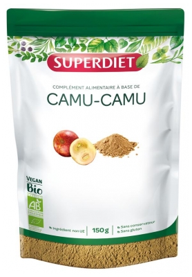 Superdiet Camu-Camu Bio 150 g (à consommer de préférence avant fin 01/2021)