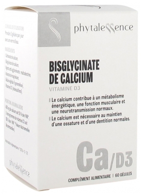 Phytalessence Calcium Vitamin D3 60 Capsules