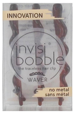 Invisibobble Waver 3 Barrettes à Cheveux