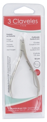 3 Claveles Pinza Deslizante 5 mm Corte