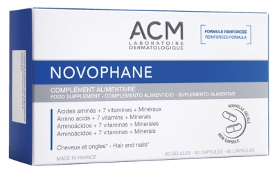 Laboratoire ACM Novophane 60 Vegetable Capsules