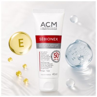 Laboratoire ACM Matujący żel do Opalania SPF50+ 40 ml