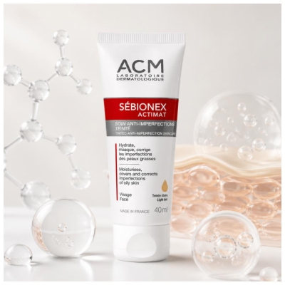 Laboratoire ACM Sébionex Actimat Färgad Anti-Imperfections Vård 40 ml