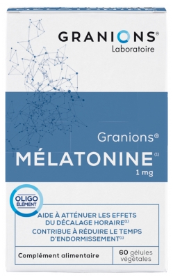 Granions Melatonīns 1 mg 60 kapsulas