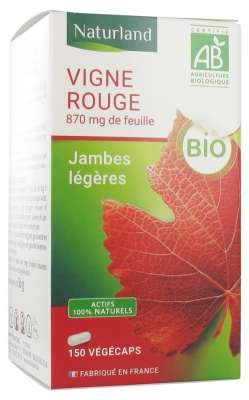 Naturland Vigne Rouge Bio 150 Végécaps