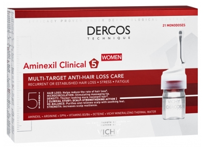 Vichy Dercos Aminexil Clinical 5 Women 21 Monodoses