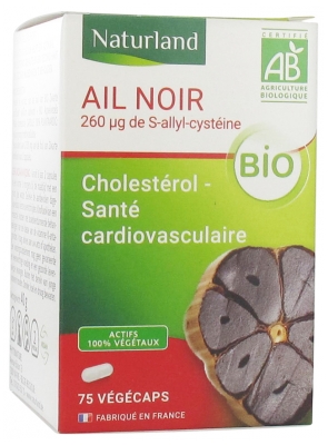 Naturland Bio Črni Česen 75 Vegikapsul