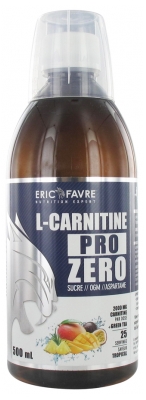 Eric Favre L-Carnitine Pro Zero 500ml - Flavour: Tropical