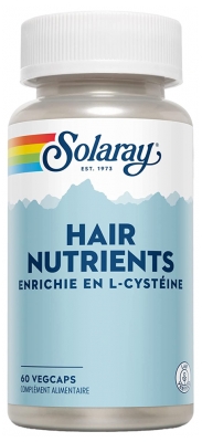 Solaray Hair Nutrients 60 Vegetable Capsules
