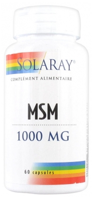Solaray MSM 1000mg 60 Capsules