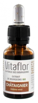 Vitaflor Extrait de Bourgeons Châtaignier Bio 15 ml