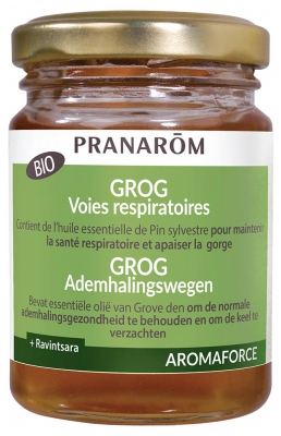 Pranarôm Aromaforce Grog Voies Repiratoires Bio 140 g