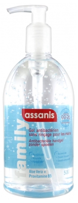 Assanis Family Antibakteerigeeli Huuhtelua Vaatimatta 500 ml