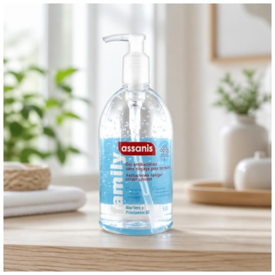 Assanis Family Antibakterijski Gel Brez Izpiranja 500 ml