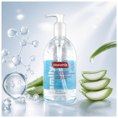 Assanis Family Antibakterijski Gel Brez Izpiranja 500 ml