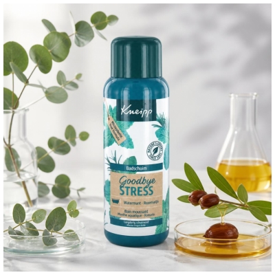 Kneipp Badskum Goodbye Stress Åkermynta Rosmarin 400 ml