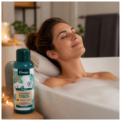 Kneipp Bubbelbad Goodbye Stress Mint Rozemarijn 400 ml