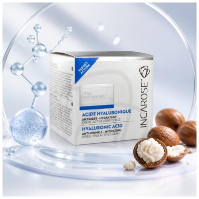 Incarose Pure Solutions Hyaluronsyra Aktiv Perfektionerande Kräm 50 ml