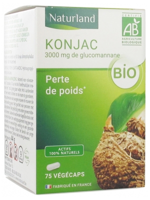 Naturland Konjac Organisch 75 Vegecaps