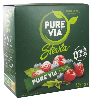 Pure Via Stevia 40 Stäbchen