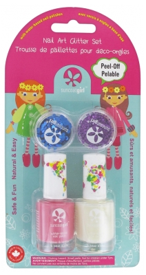 Suncoat Suncoatgirl Glitter-kit för nageldekoration
