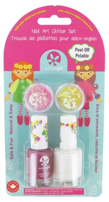 Suncoat Suncoatgirl Glitter-kit för nageldekoration - Färgton: Cheer-ledare
