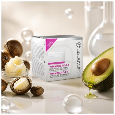 Incarose Pure Solutions Vitamíny A C E F Aktivní Vyhlazující Krém 50 ml