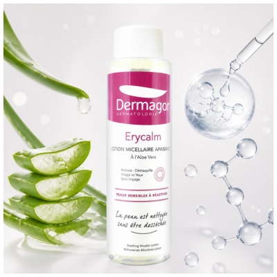 Dermagor Erycalm Raminamasis micelinis losjonas 400 ml