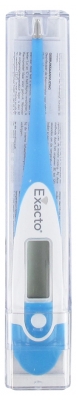 Biosynex Exacto Flexible Digital Thermometer - Colour: Blue