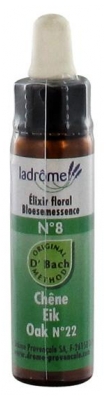 Ladrôme Fleurs De Bach Elixir Floral N°8 : Chêne Bio 10 ml