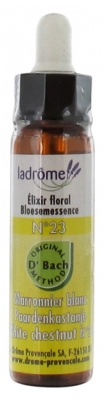 Ladrôme Flowers of Bach Floral Elixir N°23: White Chestnut Organic 10ml