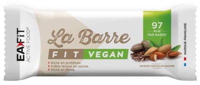 Eafit The Fit Vegan Bar Chocolate Almond Flavour 28 g