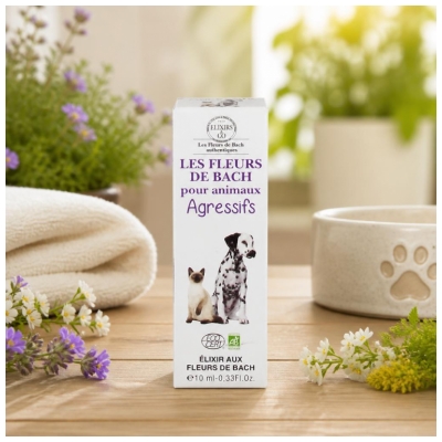 Elixirs & Co Bach-blommor för aggressiva djur Bio 10 ml