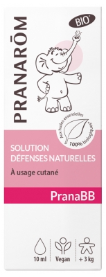 Pranarôm PranaBB Organic Natural Defenses Solution 10ml