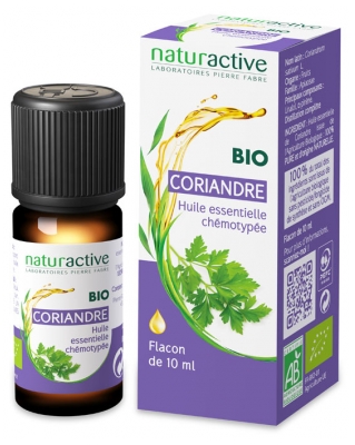 Naturactive Aceite Esencial Cilantro (Coriandre Sativum L.) Bio 10 ml