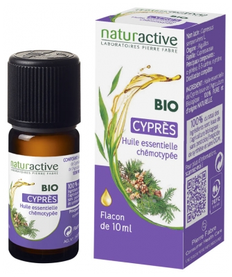 Naturactive Huile Essentielle Cyprès (Cupressus sempervirens L.) 10 ml