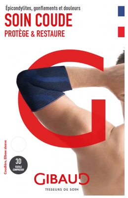 Gibaud Soin Coude Blue Elbow Pad