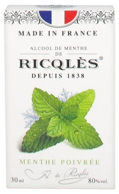 Ricqlès Alcool de Menthe Poivrée 30 ml