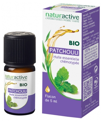 Naturactive Olio Essenziale di Patchouli (Pogostemon Cablin) 5 ml