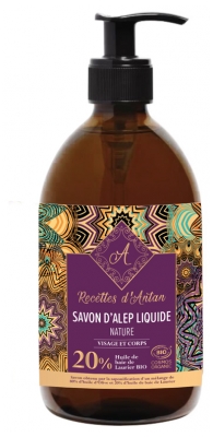 Recettes d'Antan Savon d'Alep Liquide 20% Bio 500 ml