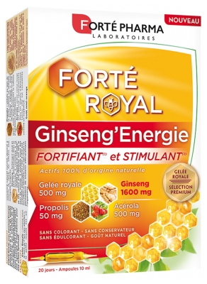 Forté Pharma Forté Royal Ginseng'Energie 20 Fiale