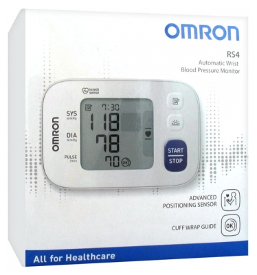 Omron Automatic Wrist Blood Pressure Monitor RS4
