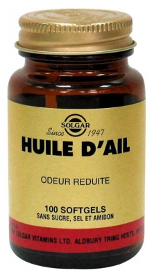 Solgar Garlic Oil 100 Capsules